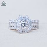  RX567 5mm Nhẫn nữ đài hoa 