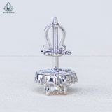  EX489 4.5mm Bông tai 8 cánh 