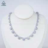  NCX109 Dây chuyền halo Full CZ 