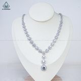  NCX110 Dây chuyền halo FULL cz 