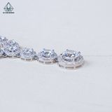  N688 Dây mặt liền halo FULL CZ 