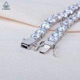  N688 Dây mặt liền halo FULL CZ 