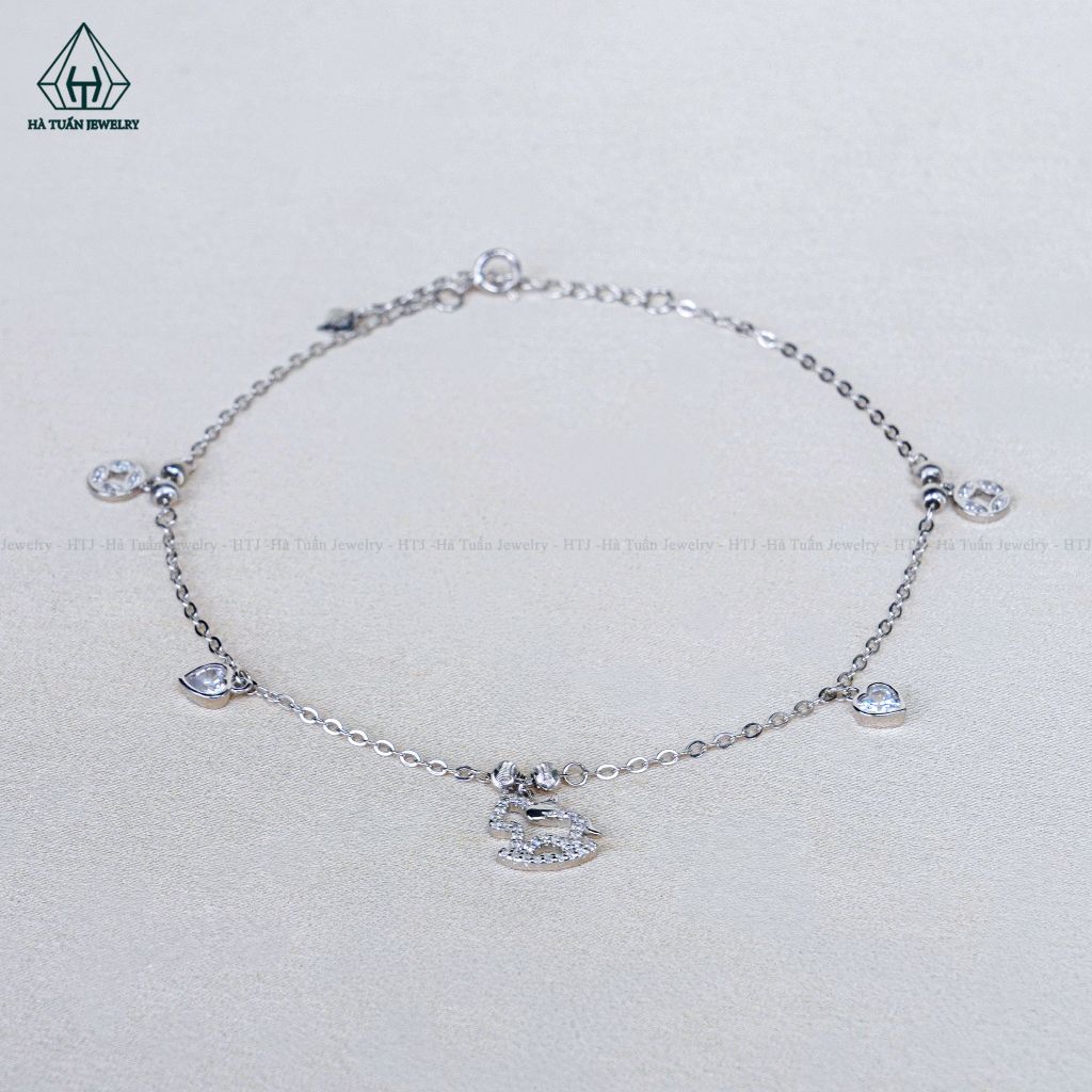 A470 Lắc chân ngựa bập bênh phối charm