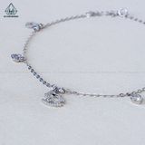 A470 Lắc chân ngựa bập bênh phối charm