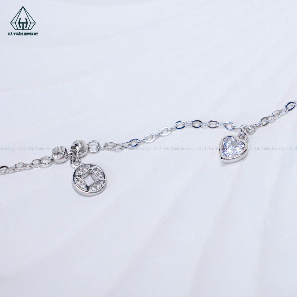 A470 Lắc chân ngựa bập bênh phối charm