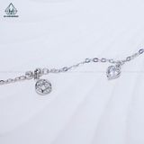 A470 Lắc chân ngựa bập bênh phối charm