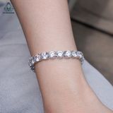  B032 5mm Vòng tay full đá cz 