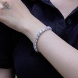  B032 5mm Vòng tay full đá cz 