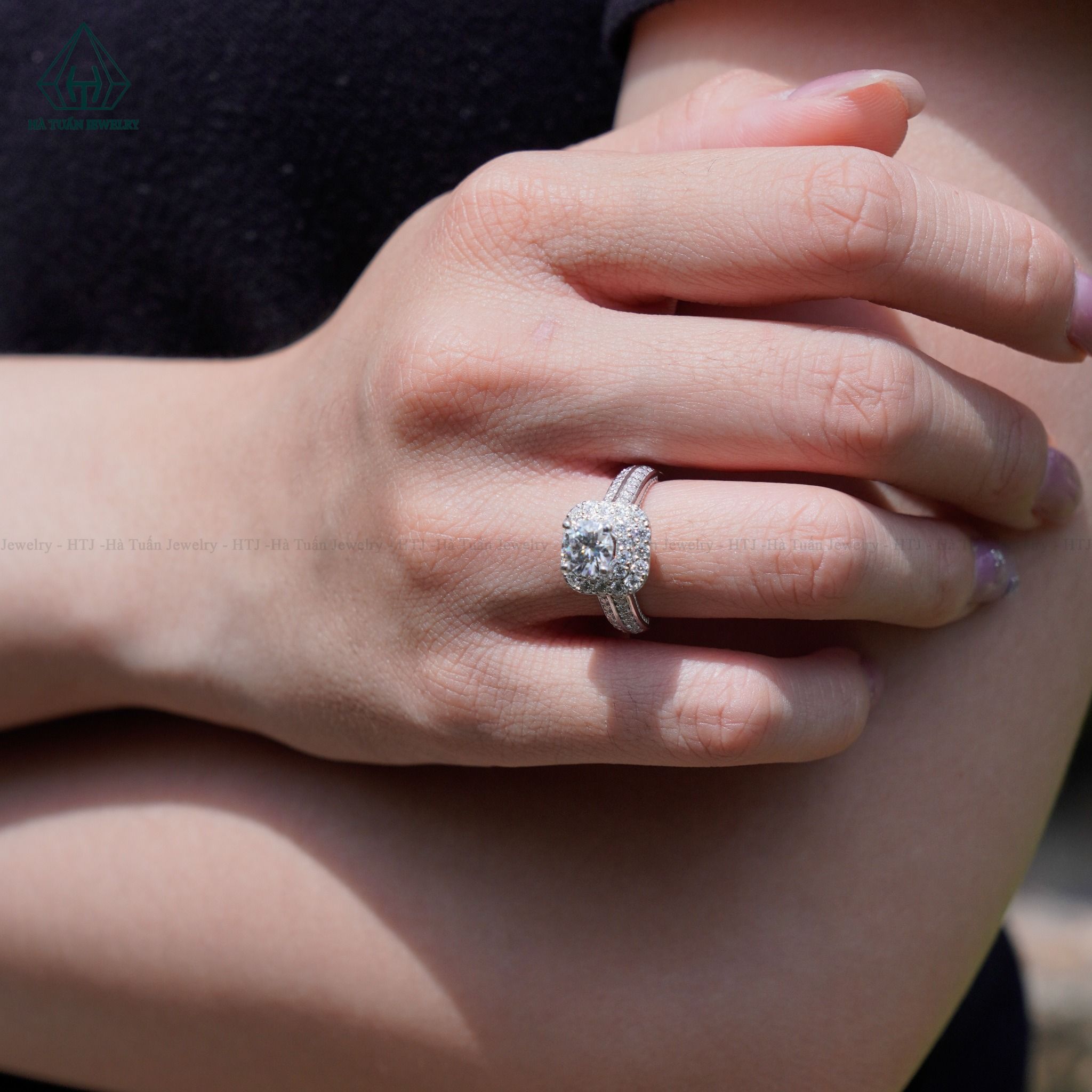  RX570 6.3mm FULL MOIS Nhẫn nữ 