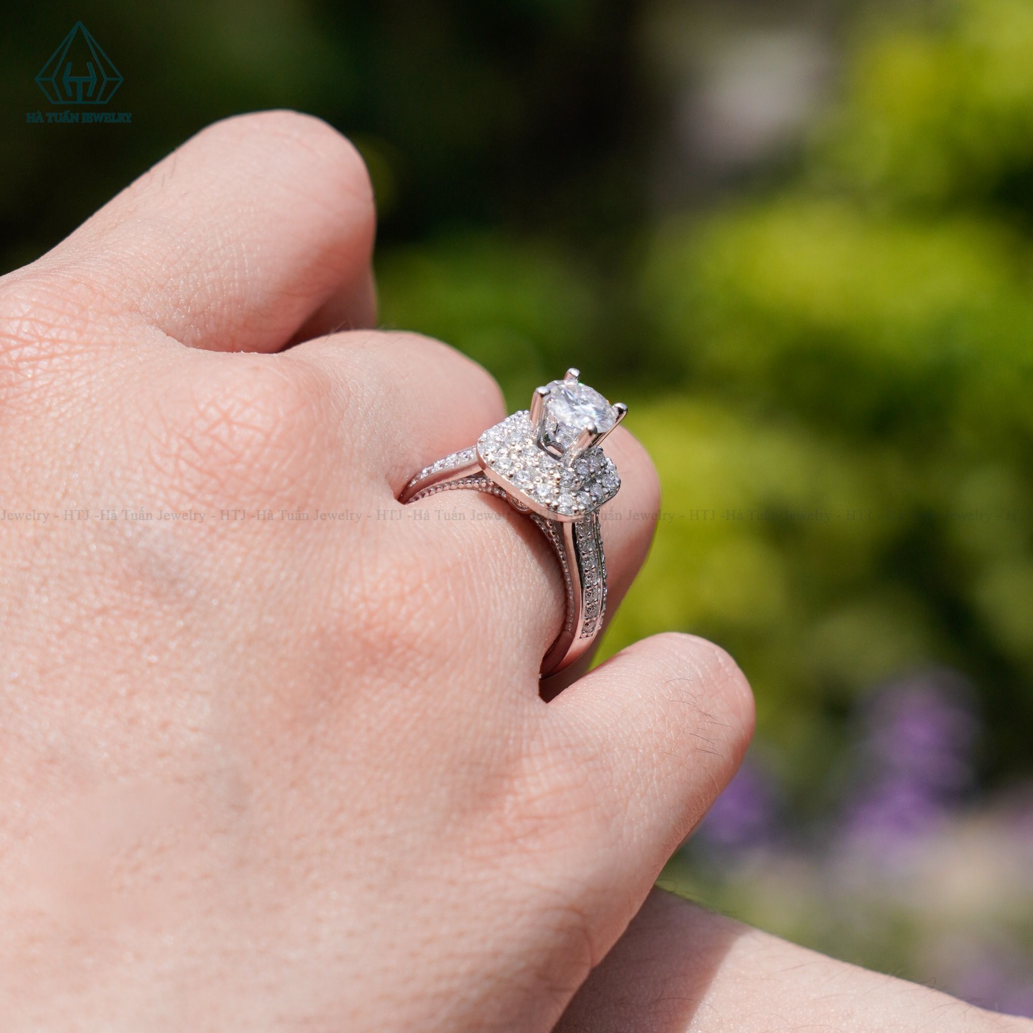  RX570 6.3mm FULL MOIS Nhẫn nữ 