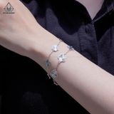  B017 Lắc tay 5 hoa 8mm 