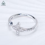  RX575 FULL MOIS Nhẫn nữ hoa 4 cánh 