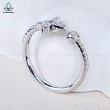  RX575 FULL MOIS Nhẫn nữ hoa 4 cánh 