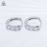  E086 Bông tai khoen trái tim 