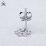  E089 Bông tai hoa 6 cánh nhọn 