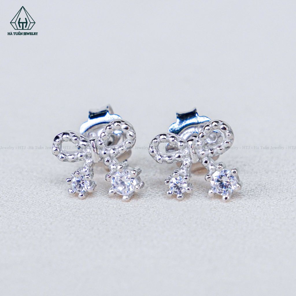 E090 Bông tai thắt nơ