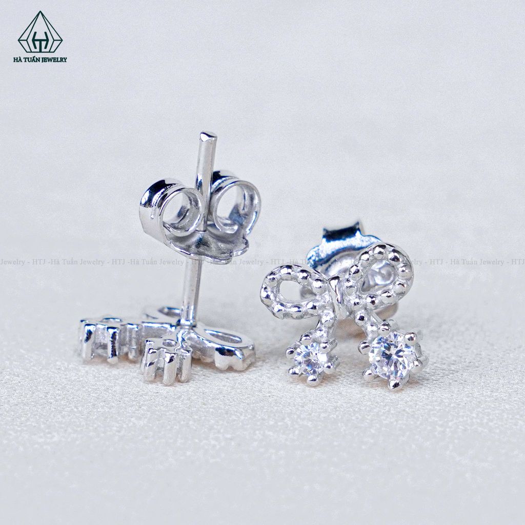 E090 Bông tai thắt nơ