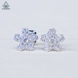  E093 Bông tai hoa 5 cánh 