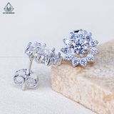  E094 Bông tai hoa cánh nhọn 