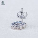  E094 Bông tai hoa cánh nhọn 