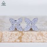  E103 Bông tai 4 cánh 