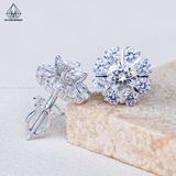  EX492 5mm Bông tai 8 cánh 