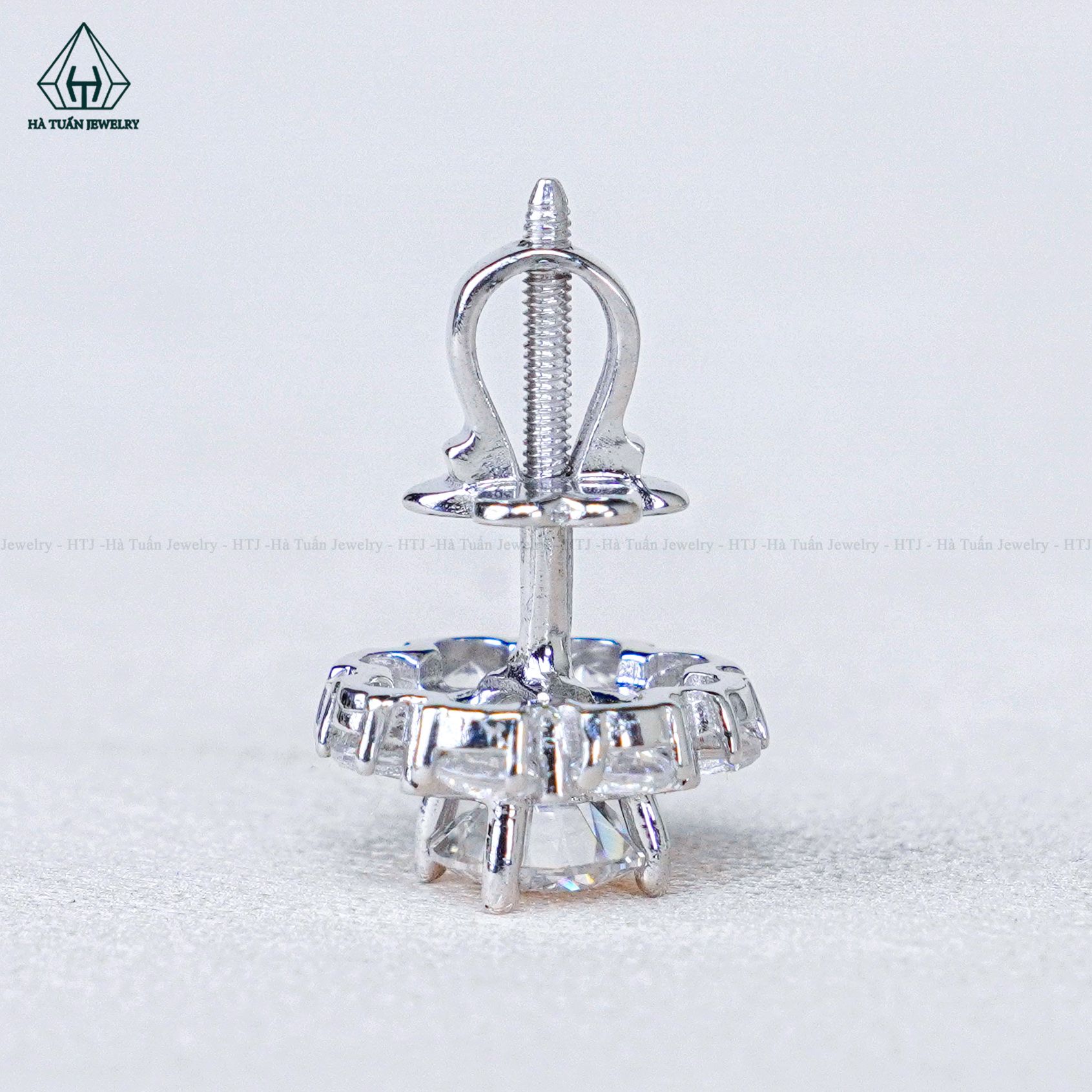  EX492 5mm Bông tai 8 cánh 