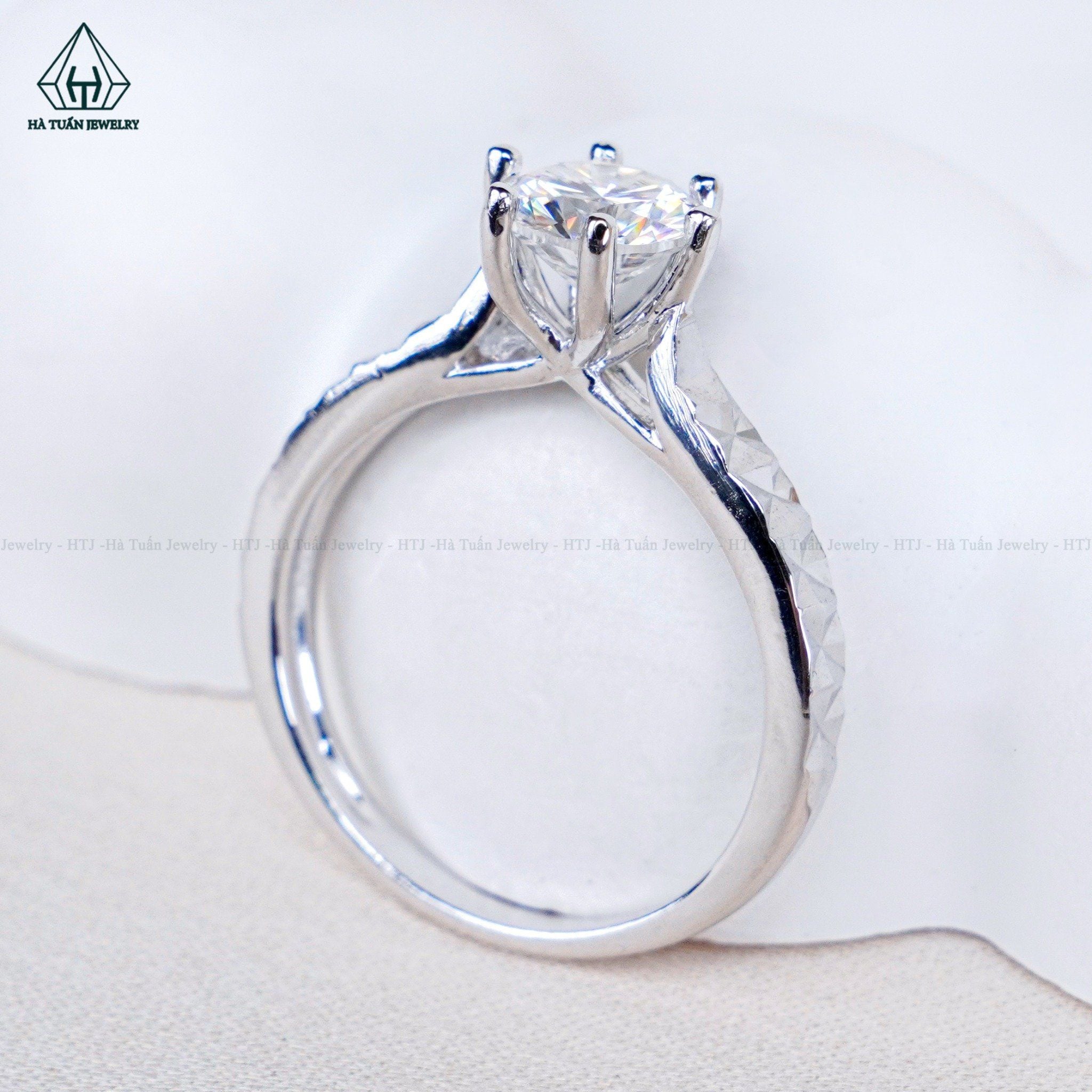  RX574 6mm Nhẫn nữ móc máy 6 chấu 