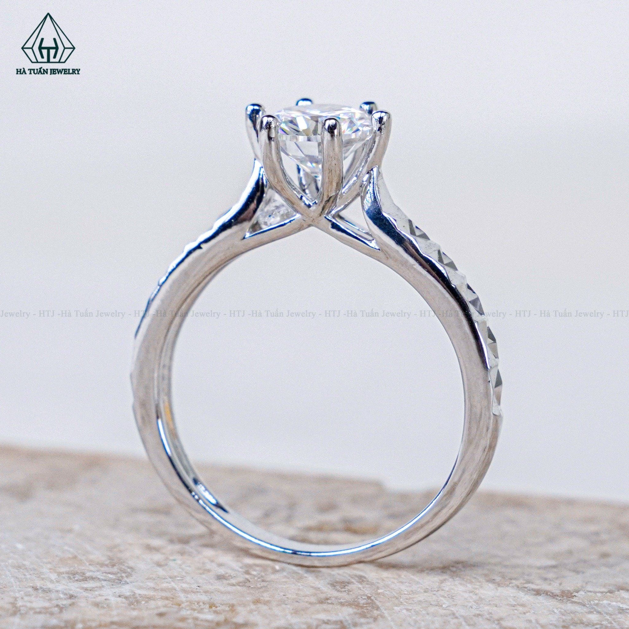  RX574 6mm Nhẫn nữ móc máy 6 chấu 