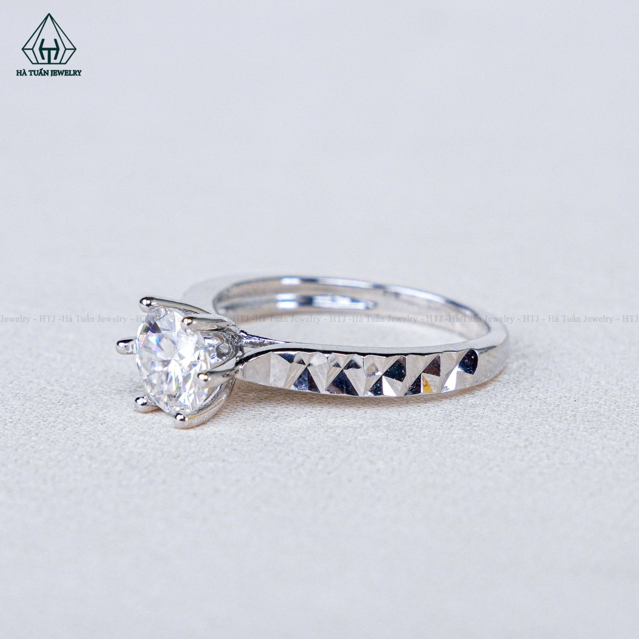  RX574 6mm Nhẫn nữ móc máy 6 chấu 