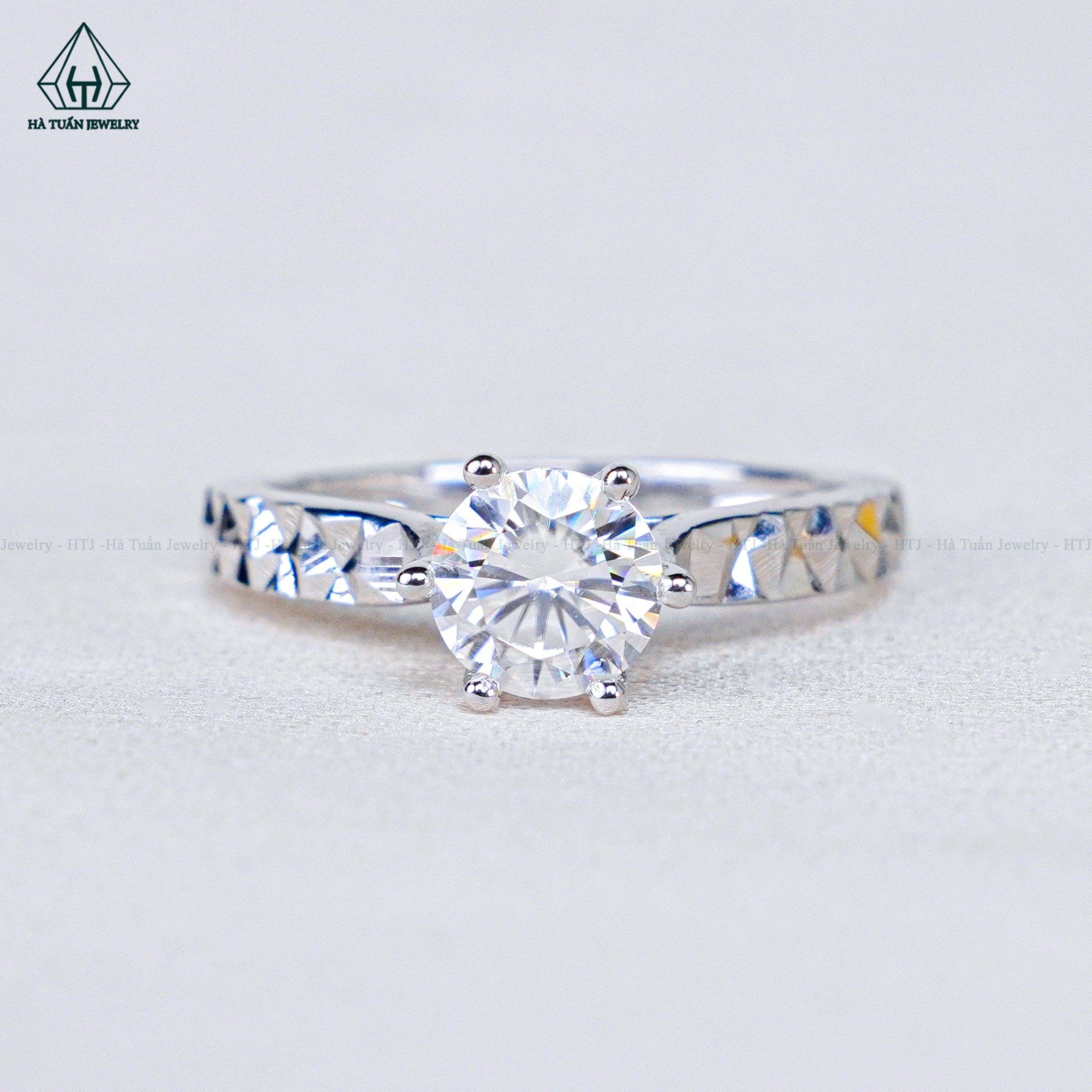  RX574 6mm Nhẫn nữ móc máy 6 chấu 