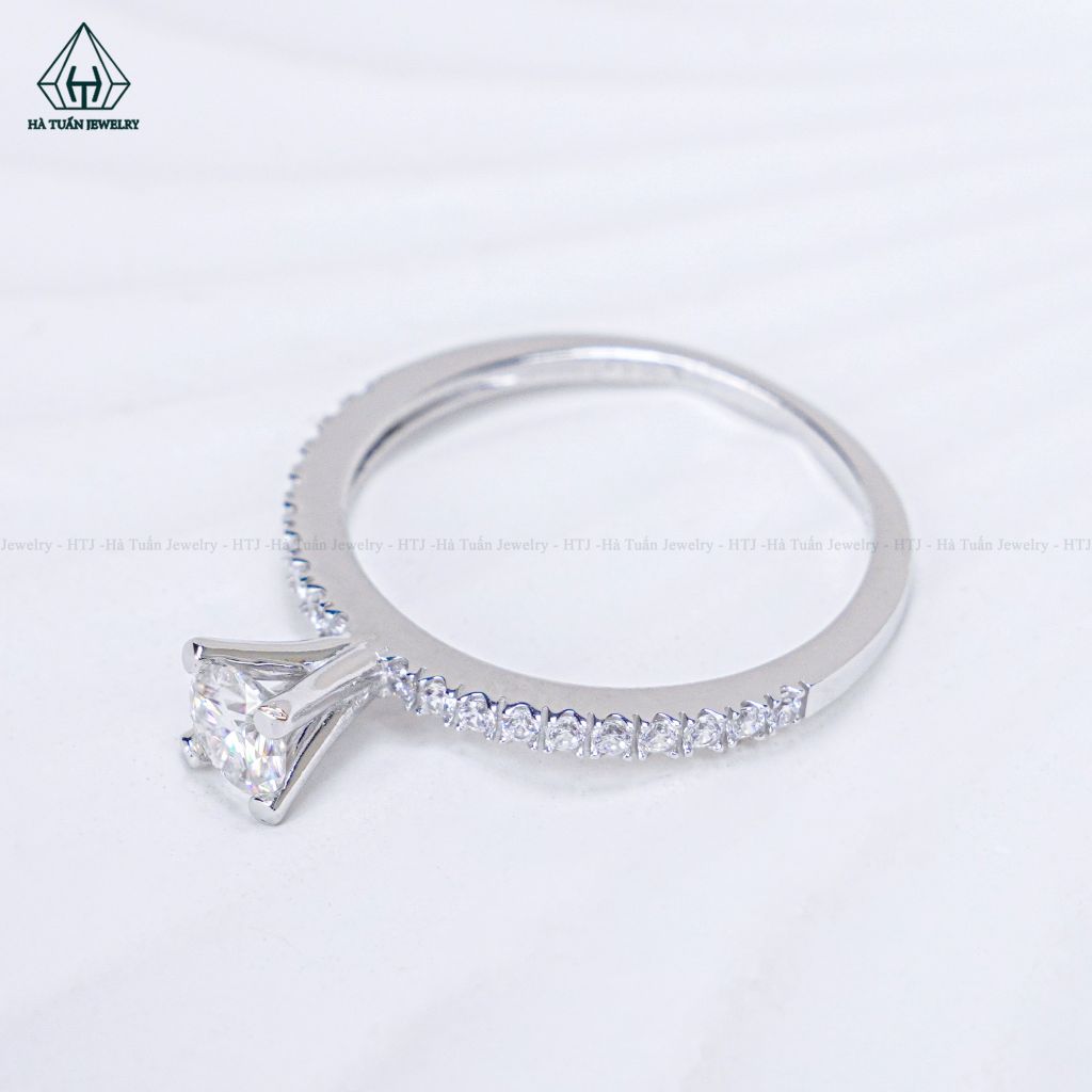 RX497 4.5mm Nhẫn nữ nửa vành đai 1.5mm