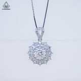  PX259 6mm Mặt dây chuyền phối baguette 