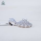  PX259 6mm Mặt dây chuyền phối baguette 