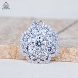  PX260 7.5mm Mặt dây chuyền hoa 