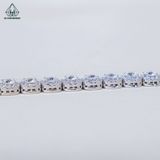  B037 Lắc tay halo vuông đá 4mm 