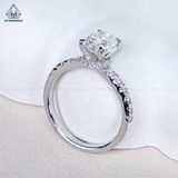  RX665 FULL MOIS Oval 6*8mm Nhẫn nữ 