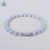  B038 Lắc tay halo tròn đá 