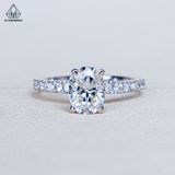  RX665 FULL MOIS Oval 6*8mm Nhẫn nữ 