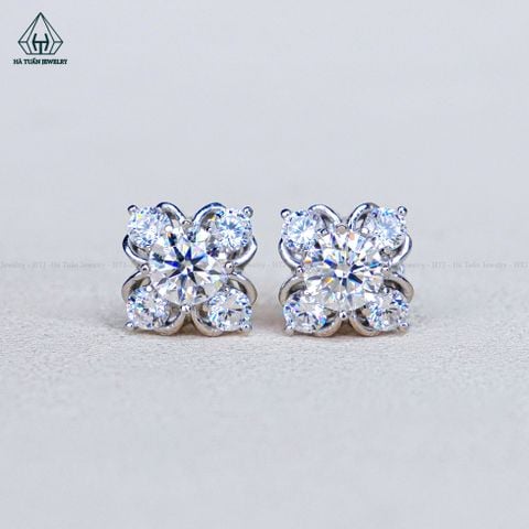 EX601 4.5mm Bông tai 4 cánh