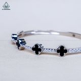  B106 Vòng tay VAN đen 6mm 