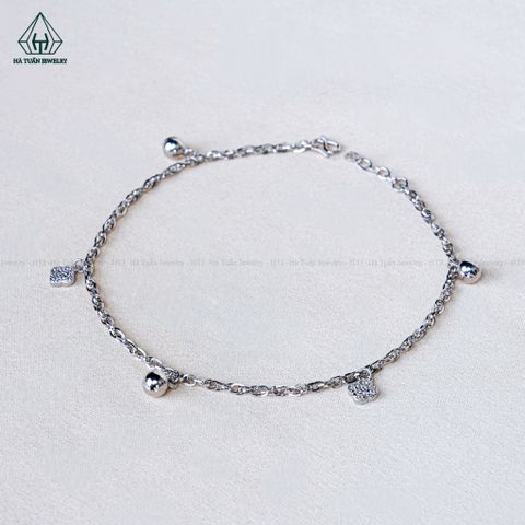 A477 Lắc chân bi mix cỏ 4 lá
