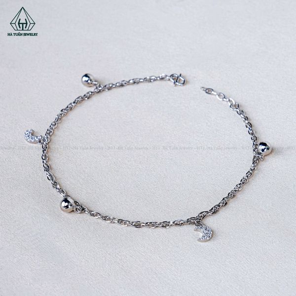  A480 Lắc chân bi mix mặt trăng 