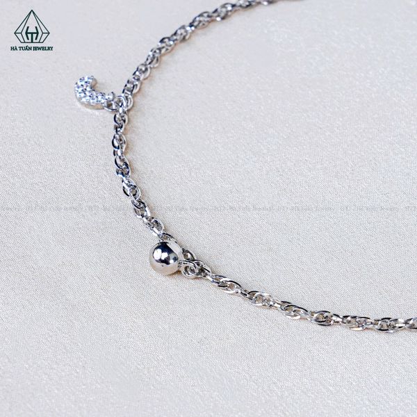  A480 Lắc chân bi mix mặt trăng 