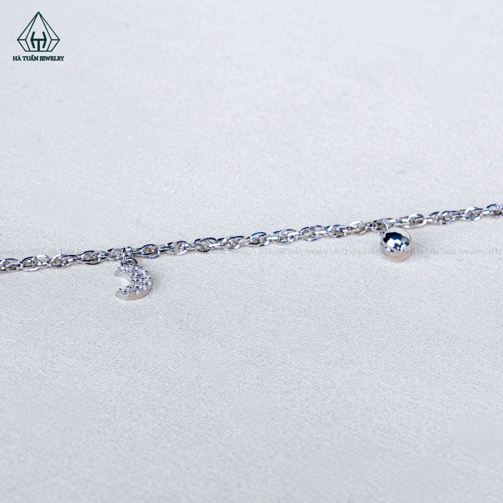 A480 Lắc chân bi mix mặt trăng