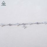  B035 Lắc tay đá vuông 