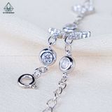  B035 Lắc tay đá vuông 