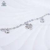  B044 Lắc tay tim 4 cánh bi 