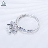  RX666 6mm Nhẫn nữ vuông 