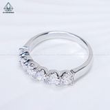  RX576 Nhẫn kết CZ TRẮNG 3.5mm 